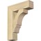 Ekena Millwork Balboa Block Rough Sawn Bracket, Douglas Fir, 4"W x 16"D x 20"H BKT04X16X20BOA05RDF - alternate 1